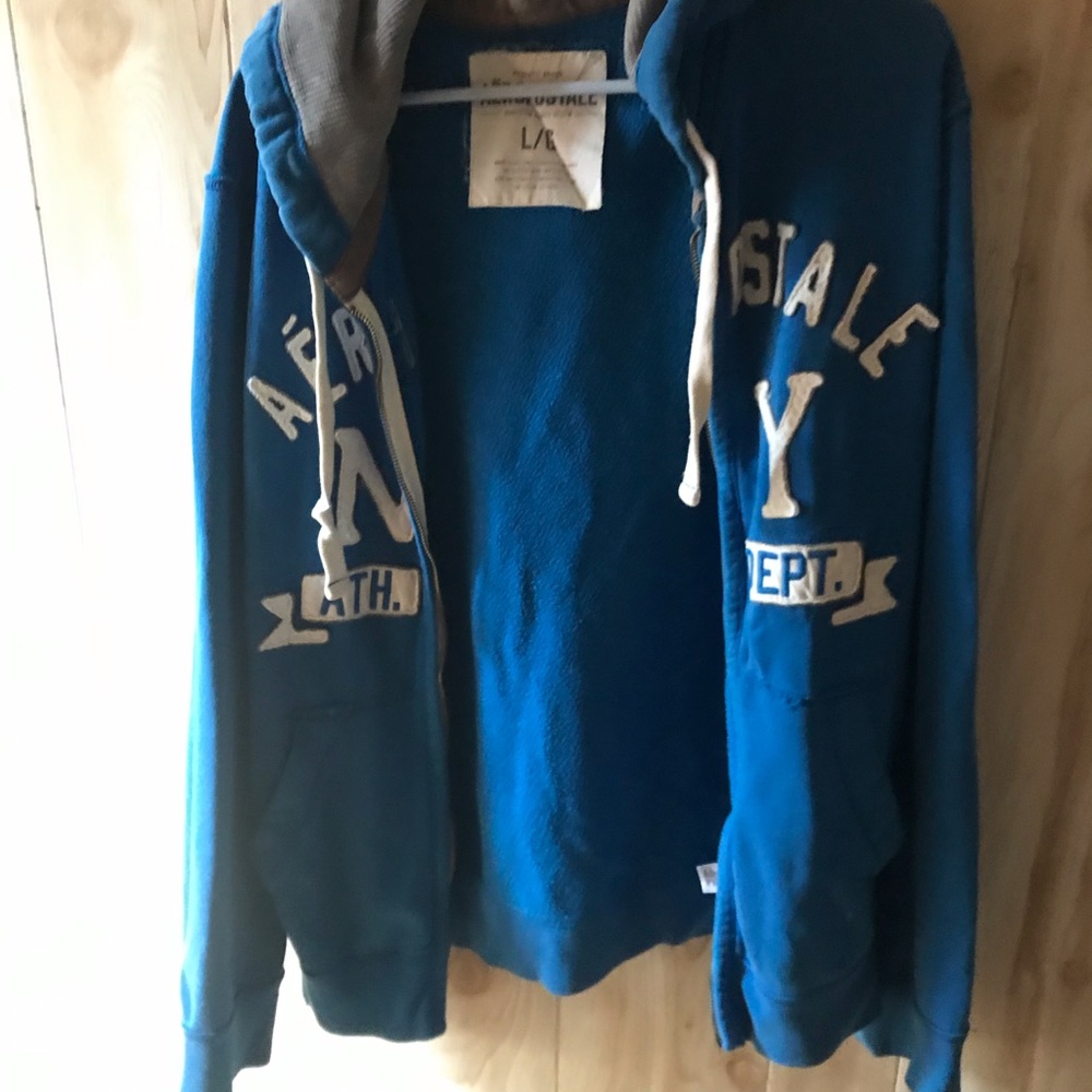 blue aeropostale hoodie